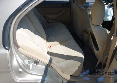 2004 Honda Civic Ex z USA, uszkodzony, nr VIN 2HGES26754H540446